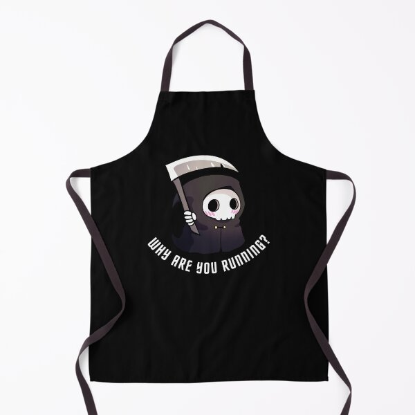 Item preview, Cute funny grim reaper - why are you running? designed and sold by Yarafantasyart.