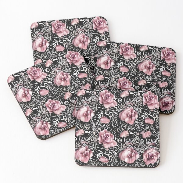 Item preview, Vintage Beautiful Pink Roses  designed and sold by Queen1120.