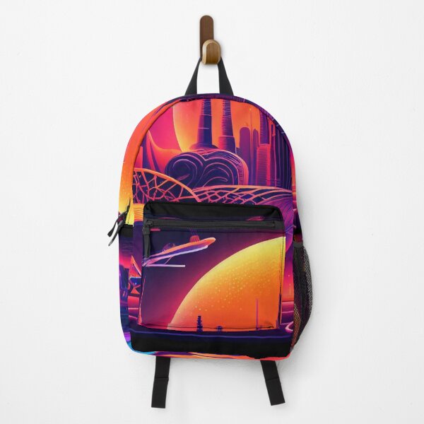 Item preview, Future City - Abstract Neon Fantasy designed and sold by Mitch-Angelo.