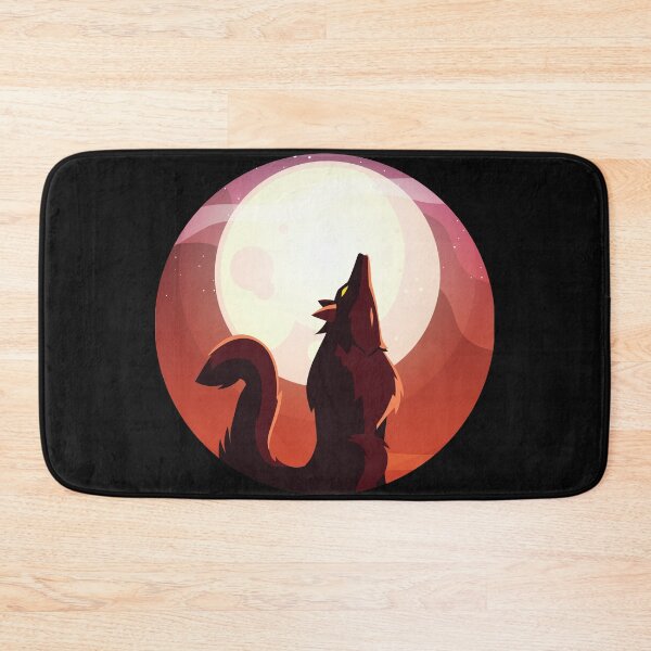 Item preview, A Wolf Crying In Front Of The Moon designed and sold by Universal-7.