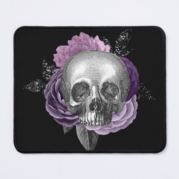 Item preview, Skeleton purple love with roses 3 designed and sold by ORIGENcreate.
