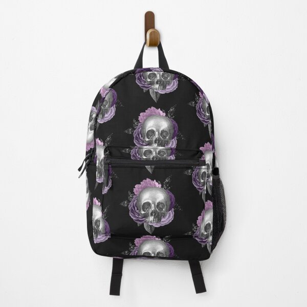 Item preview, Skeleton purple love with roses 3 designed and sold by ORIGENcreate.