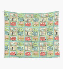 Camping Glamping in Vintage Trailers! Wall Tapestry