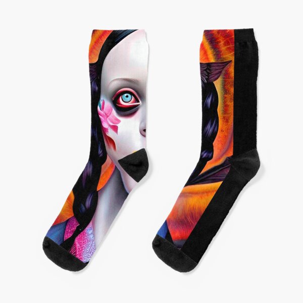 Wednesday Addams Socks for Sale