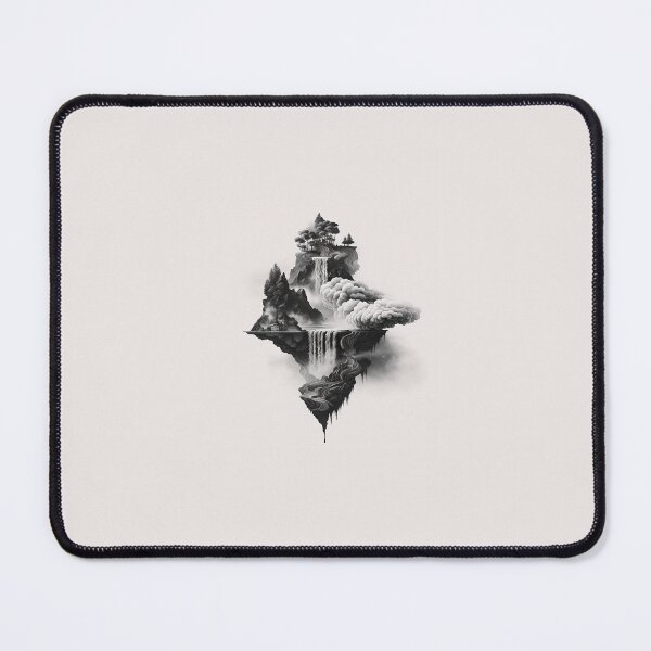 Item preview, A waterfall in the mountain designed and sold by sammgdesign.