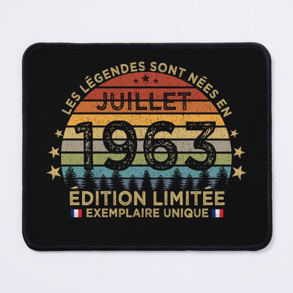 Item preview, Anniversaire 60 Ans Les Legendes Sont Nees en Juillet 1963 designed and sold by cssdru.