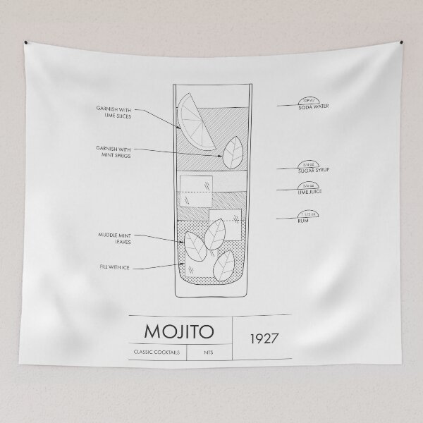 Item preview, Mojito | Classic Cocktail designed and sold by _YZ studio.