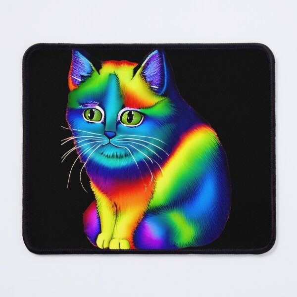 Item preview, Rainbow cute cat designed and sold by The Love Quill.