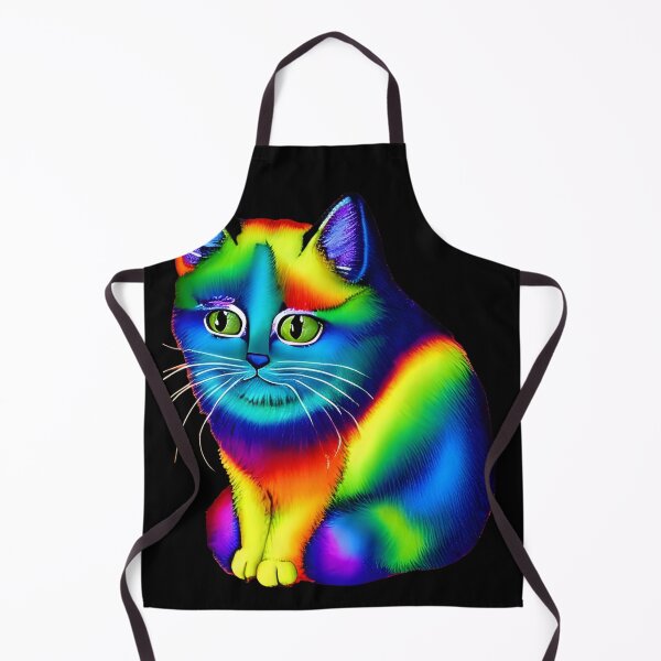 Item preview, Rainbow cute cat designed and sold by The Love Quill.