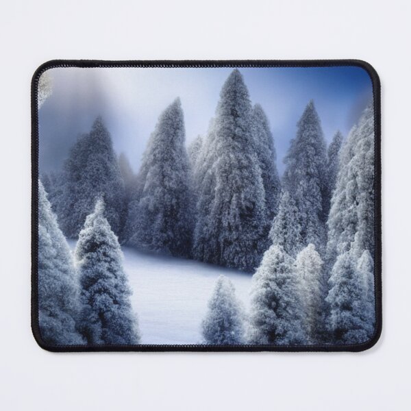 Item preview, Snow coverd Christmas trees designed and sold by AYACHI90.