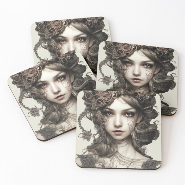 Item preview, Avery Steampunk Girl Portrait  designed and sold by Kamiri.