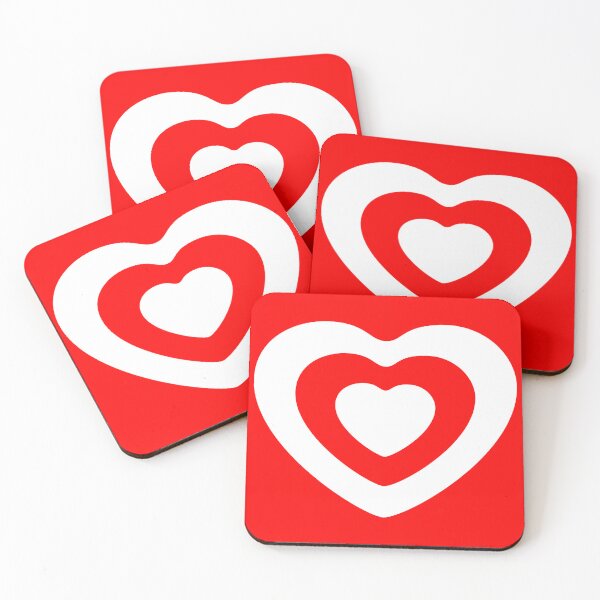 Item preview, Heart Target red designed and sold by Graphicganga.