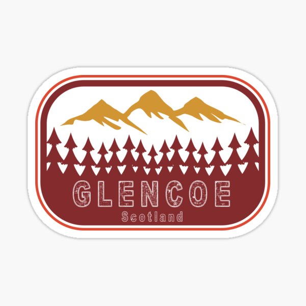 Glen coe vintage Sticker