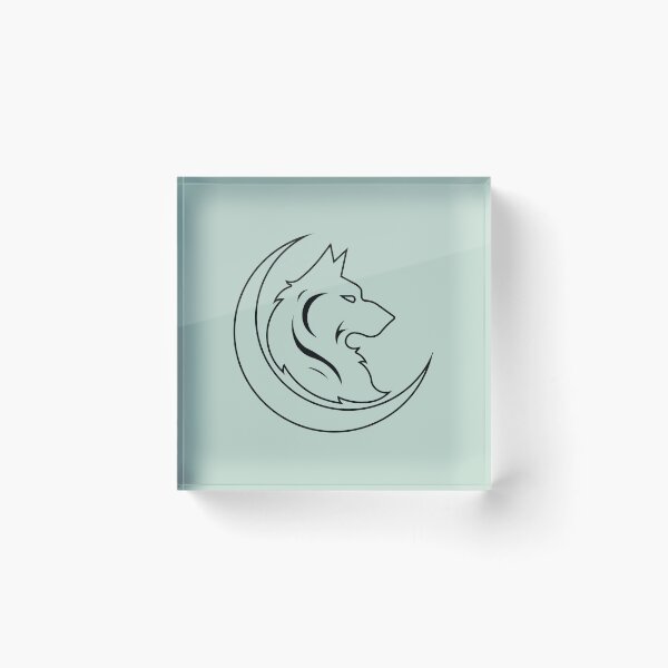 Item preview,  A Wolf Crying In Front Of The Moon designed and sold by Universal-7.