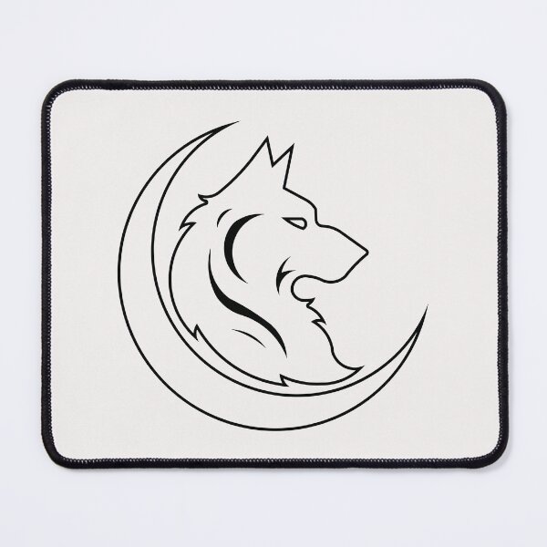 Item preview,  A Wolf Crying In Front Of The Moon designed and sold by Universal-7.