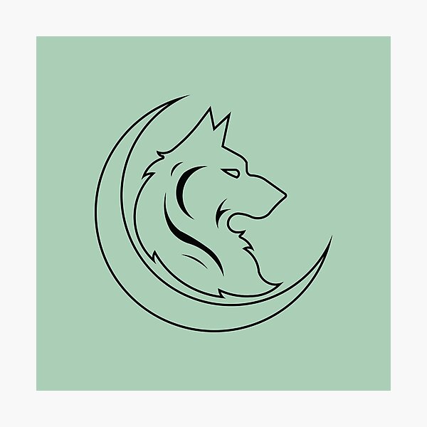 Item preview,  A Wolf Crying In Front Of The Moon designed and sold by Universal-7.