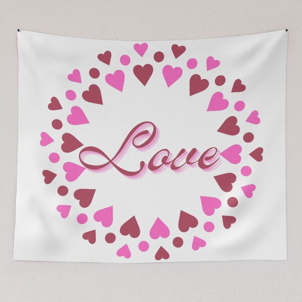 Item preview, Love Heart Wreath designed and sold by MGuyerArt.