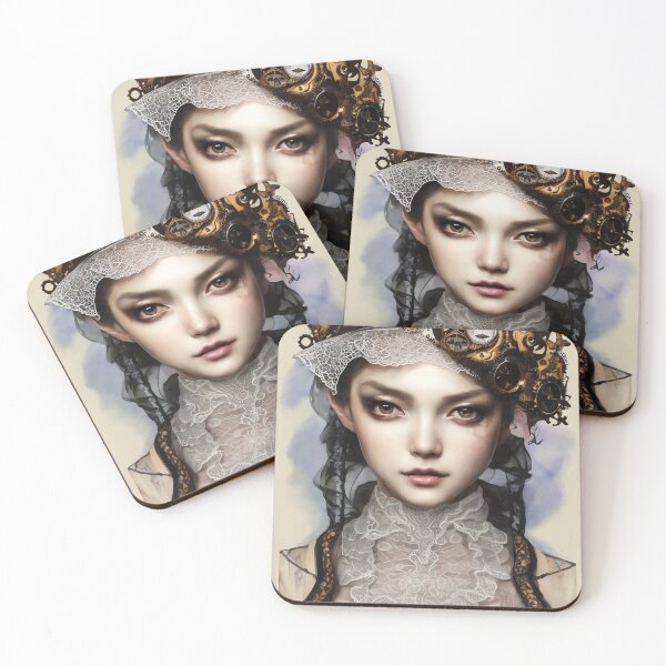 Item preview, Aubrey Steampunk Girl Portrait  designed and sold by Kamiri.