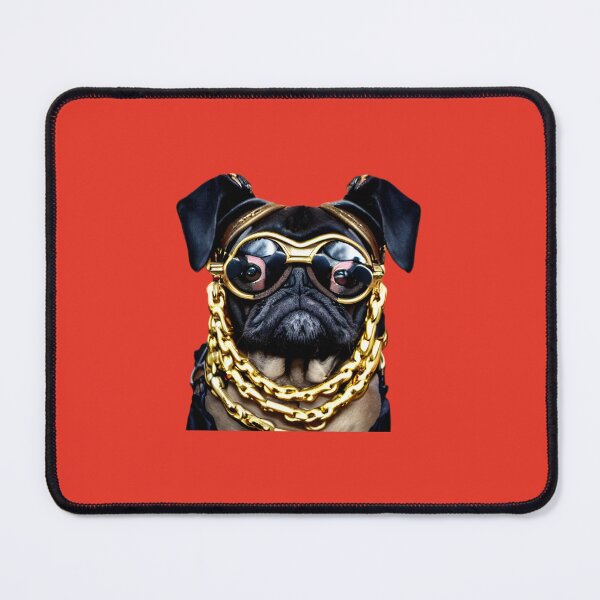 Item preview, B-Lo the cool ass Snoop Dog pug designed and sold by Coexist In Tee's .