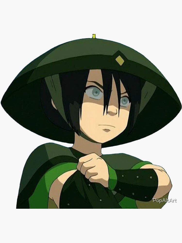 Toph Beifong Avatar The Last Airbender Sticker For Sale By Popaltart Redbubble 4574