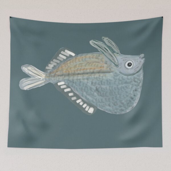 Item preview, Hatchet Fish Cartoon designed and sold by Betty Mackey.