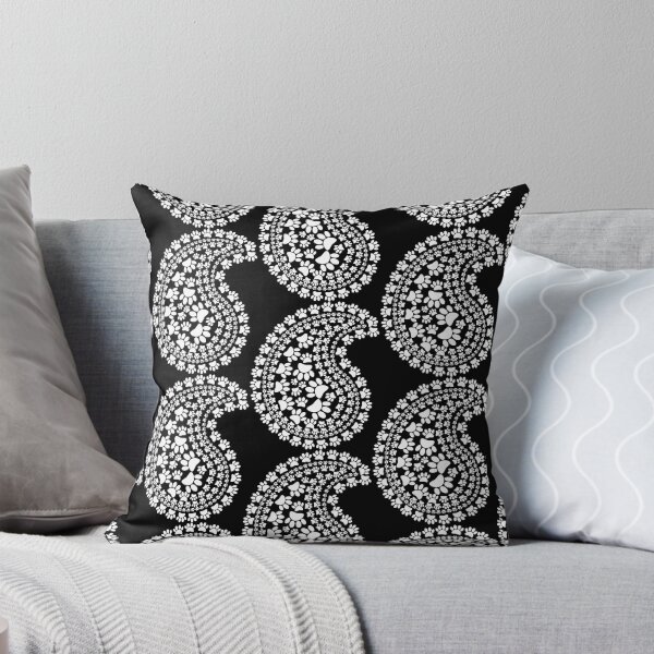 Item preview, Dog Paw Print Paisley Pattern designed and sold by Almdrs.