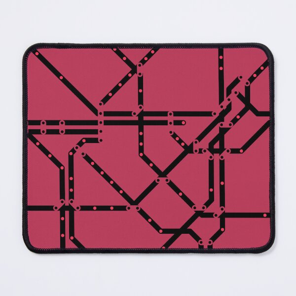 Item preview, underground map viva magenta designed and sold by Claudio Pepper.
