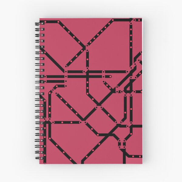 Item preview, underground map viva magenta designed and sold by Claudio Pepper.