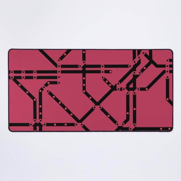 Item preview, underground map viva magenta designed and sold by Claudio Pepper.