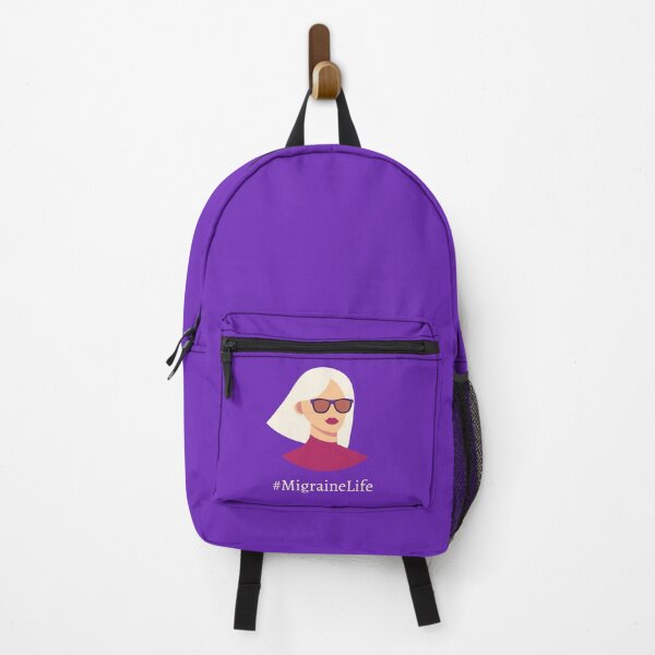 Item preview, Purple Migraine Life With Pink FL-41 Migraine Glasses designed and sold by InterpreTees.