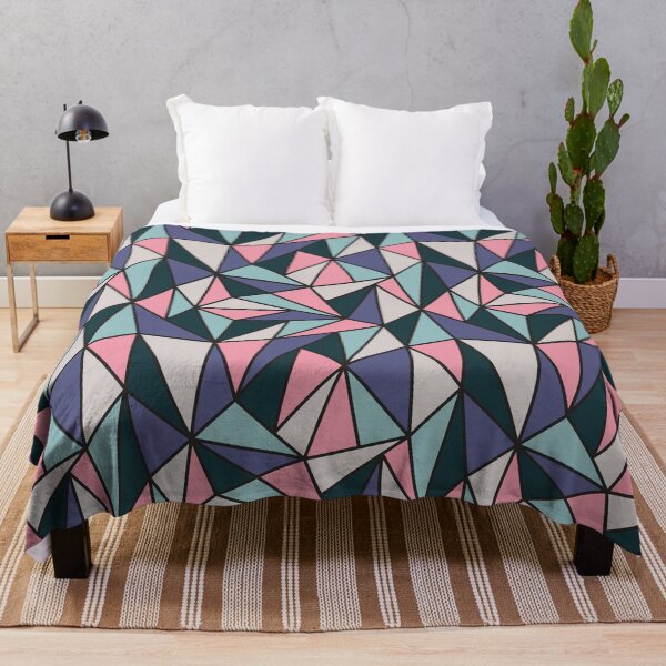 Item preview, Best Knitting Mom Ever. Colorful Mosaic Modern Geometric Pattern designed and sold by EmmaBazz.