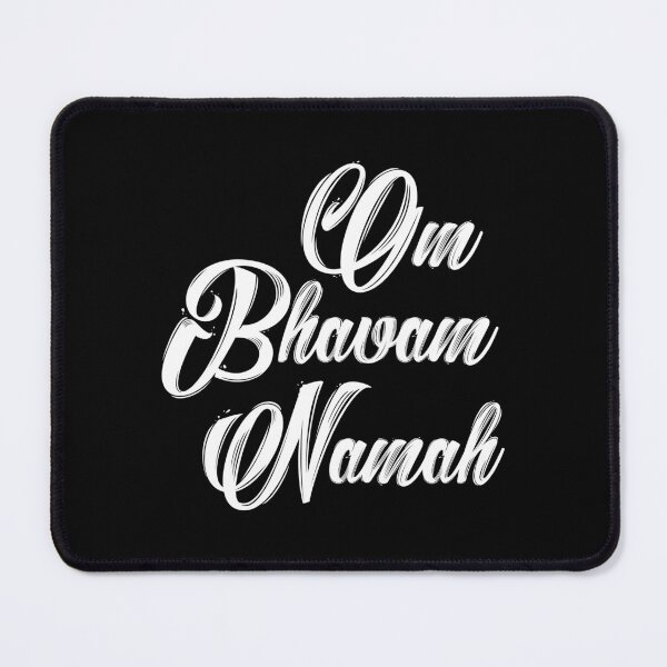 Item preview, Om Bhavam Namah (white) designed and sold by didijuca.