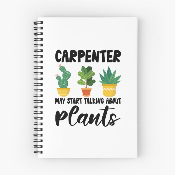Item preview, Carpenter May Start Talking About Plants,Carpenter Dad Husband Gardener Gardening designed and sold by Dogs Geeky⭐⭐⭐⭐⭐.