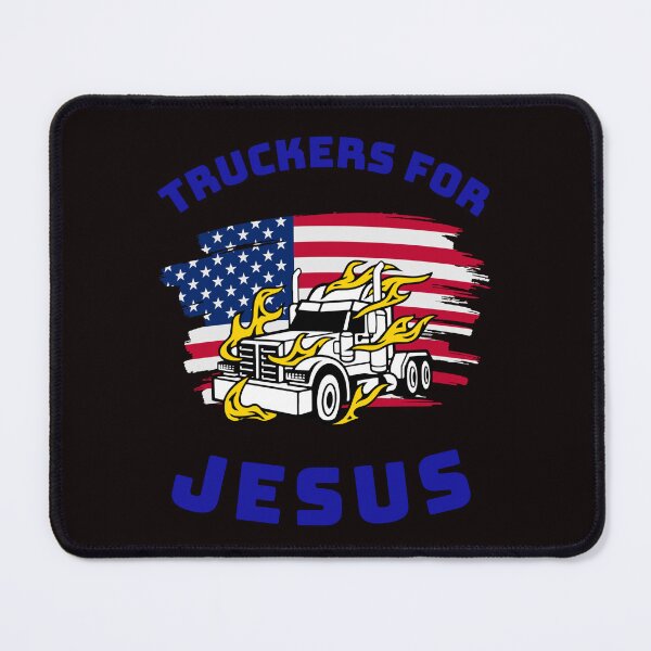 Item preview, American Trucker, Truckers for Jesus WB designed and sold by TeamsterLife.