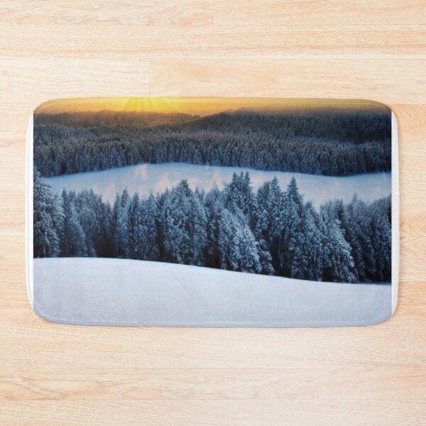 Item preview, Beautiful winter sunset with trees in the snow designed and sold by AYACHI90.