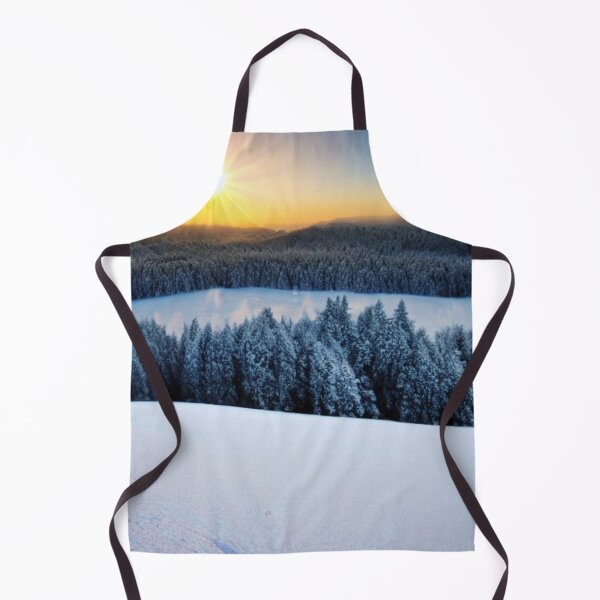 Item preview, Beautiful winter sunset with trees in the snow designed and sold by AYACHI90.