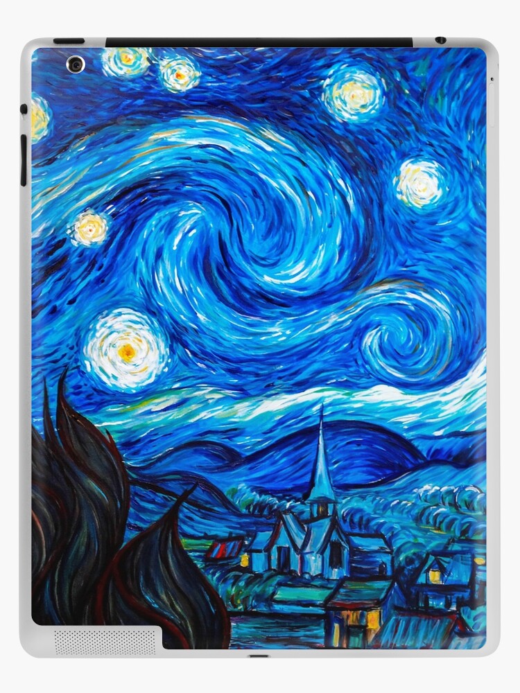 Starry Night Gifts - Vincent Van Gogh Classic Masterpiece Painting Gift  Ideas for Art Lovers of Fine Classical Artwork from Artist of Sternennacht iPad  Case & Skin for Sale by merkraht