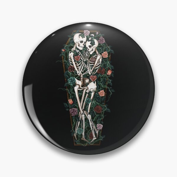 Item preview, Skeleton love with roses designed and sold by ORIGENcreate.