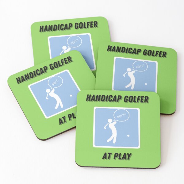 Item preview, Handicap Golfer funny design designed and sold by ShirtsSoGood.