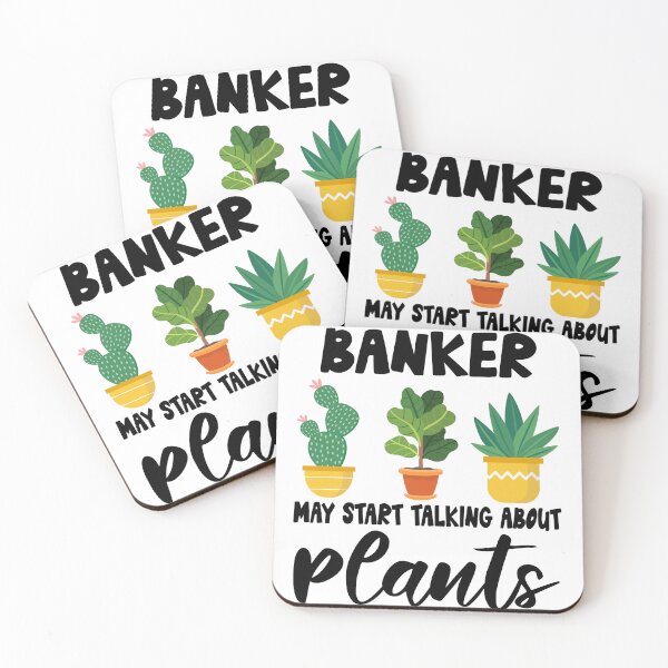 Item preview, banker Plant Lovers, banker Plant Lover Gift, banker Gardener designed and sold by Dogs Geeky⭐⭐⭐⭐⭐.