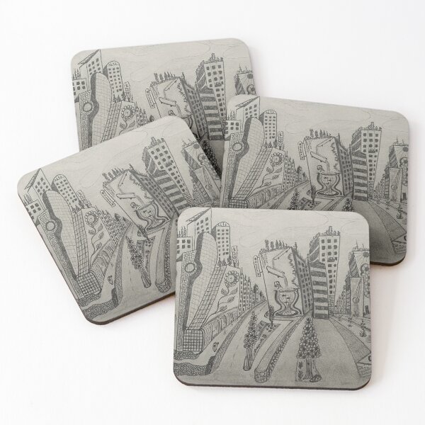 Item preview, City scape designed and sold by penandinkklaas.