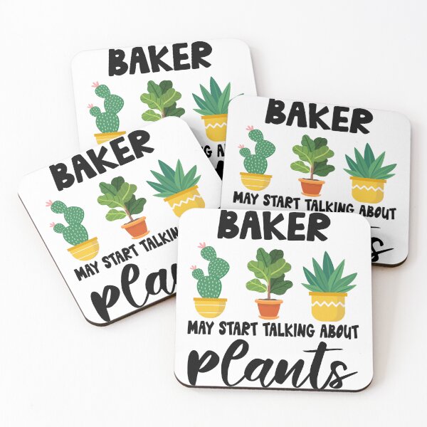 Item preview, baker May Start Talking About Plants,baker Dad Husband Gardener Gardening designed and sold by Dogs Geeky⭐⭐⭐⭐⭐.