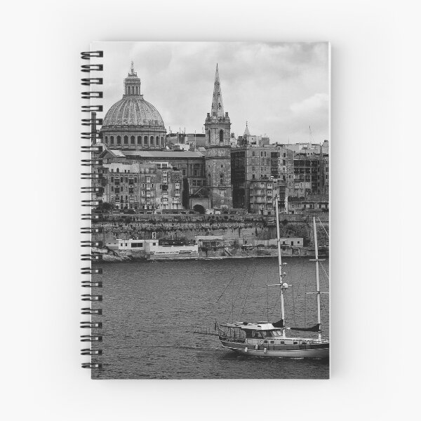 Item preview, Valletta, Malta en monocromo designed and sold by Violaman.