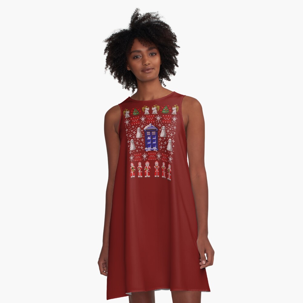 Artikel-Vorschau von A-Linien Kleid, designt und verkauft von SilverettaArt.