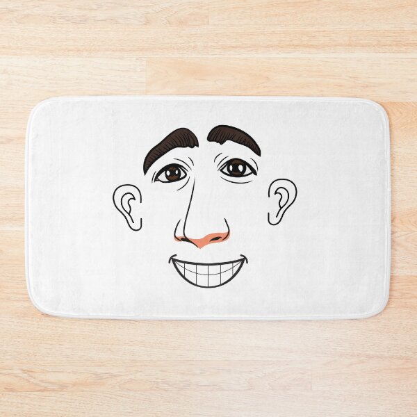 Item preview, Full face male man smiling  designed and sold by DesignsbyDemand.