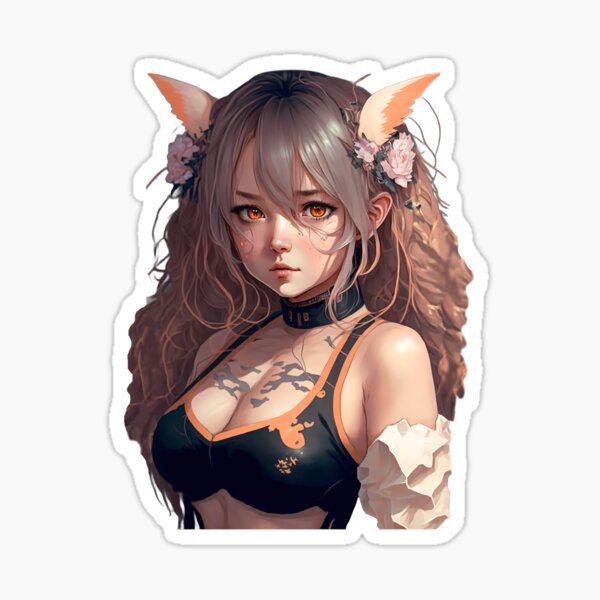 Mei Anime Manga Girl Sticker For Sale By Enjoydigitalart Redbubble