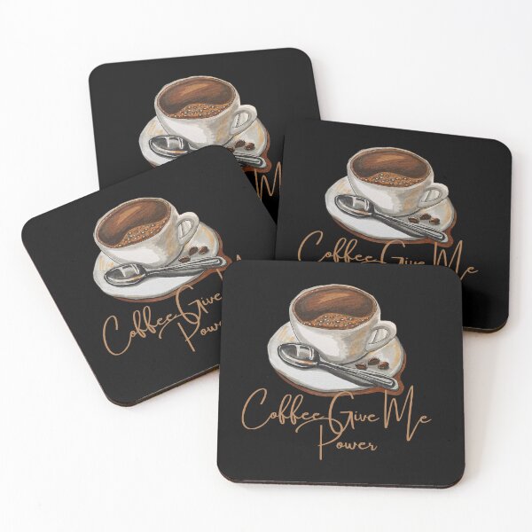 Item preview, Coffee Give Me Power designed and sold by Aminesnip.