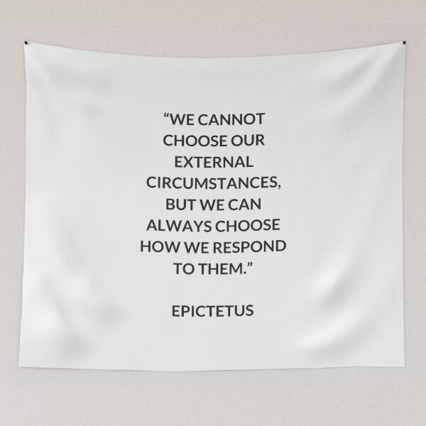 Item preview, EPICTETUS  Stoic Philosophy Quote designed and sold by Inspirationmotivation.