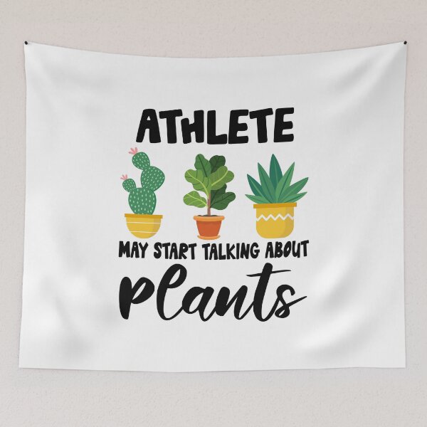 Item preview, athlete May Start Talking About Plants,athlete Dad Husband Gardener Gardening designed and sold by Dogs Geeky⭐⭐⭐⭐⭐.