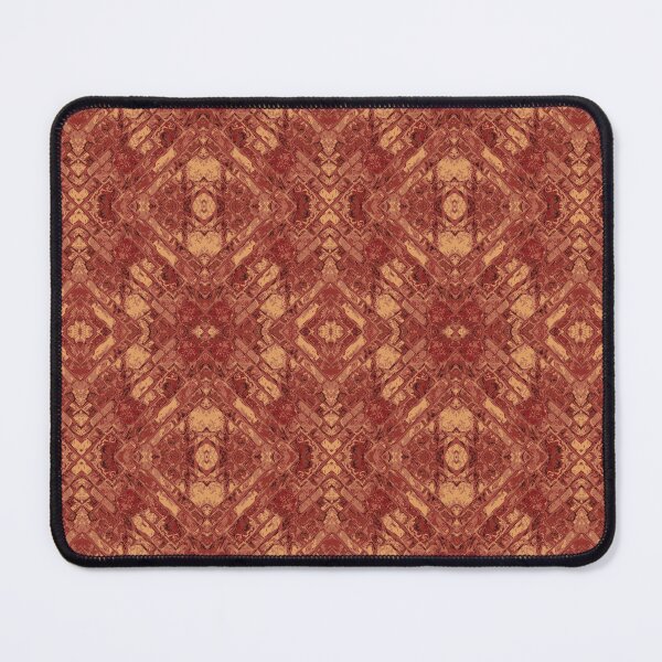 Item preview, Sepia Brown Kaleidoscopic Seamless Pattern designed and sold by Reconocer.